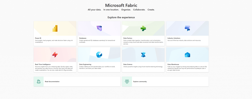 Fabric Aufbau