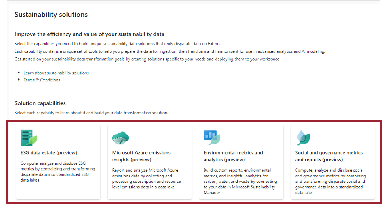 ESG Reporting in Microsoft Fabric 3