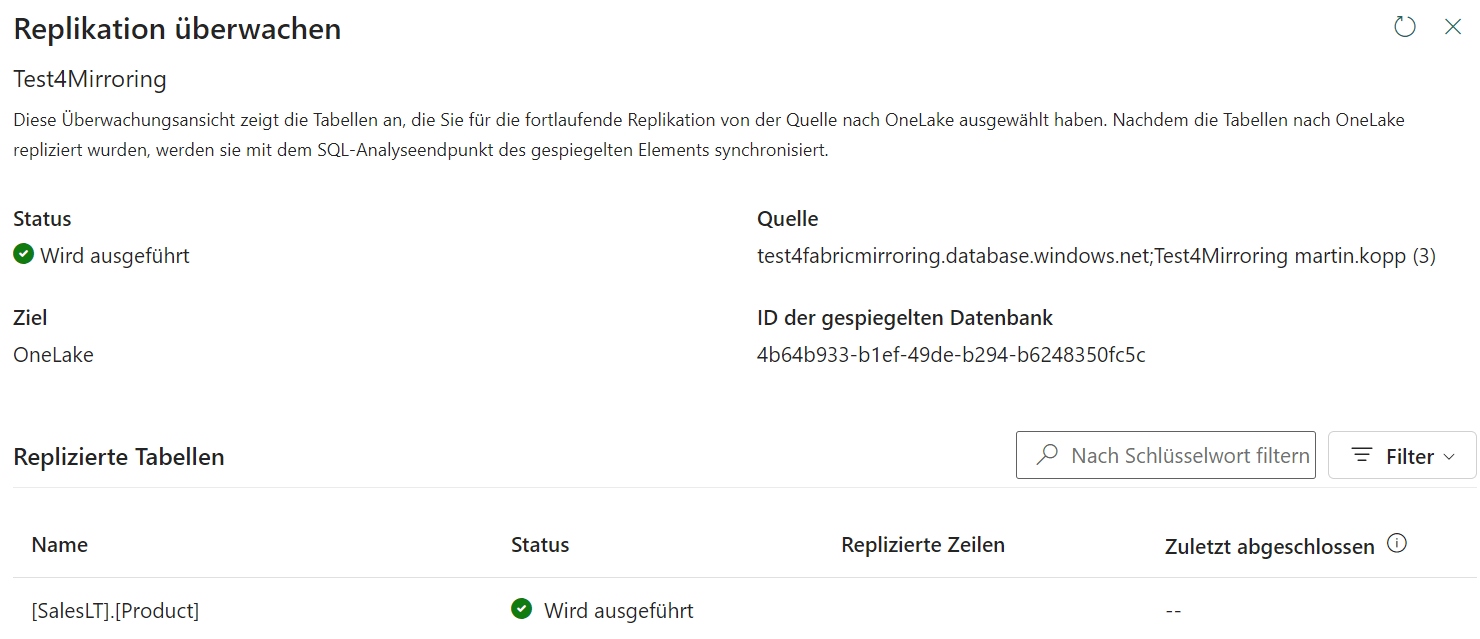 Replikation &uuml;berwachen